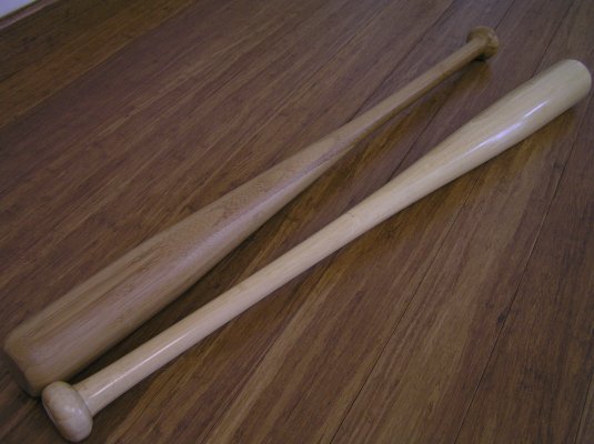 bamboo baseball bats