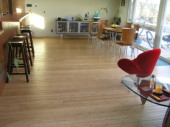 Antique bamboo floor 