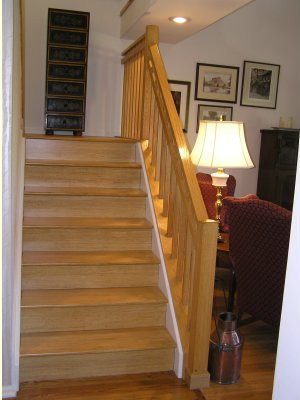 closed bamboo staircase