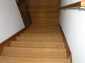 horizontal bamboo stairs