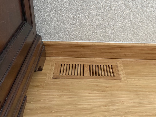 bamboo floor vent